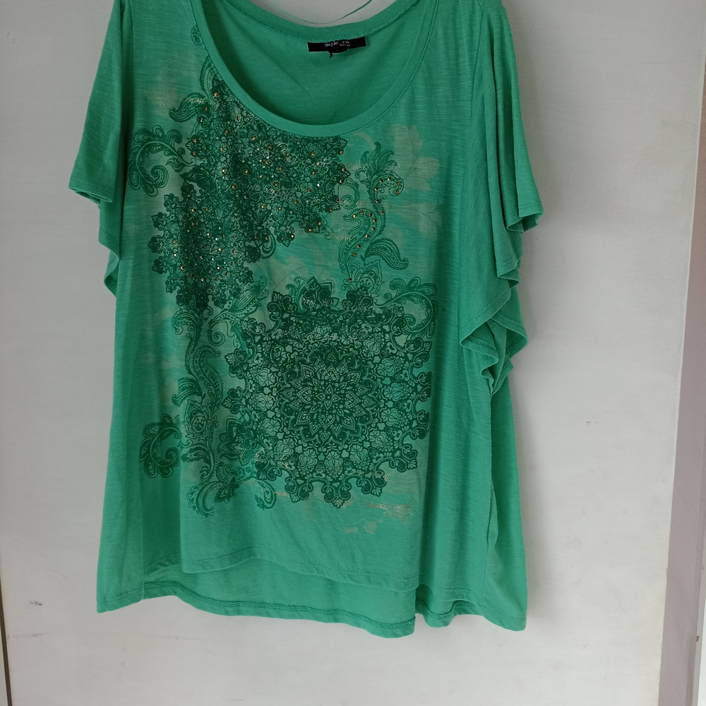 Green Women's Top